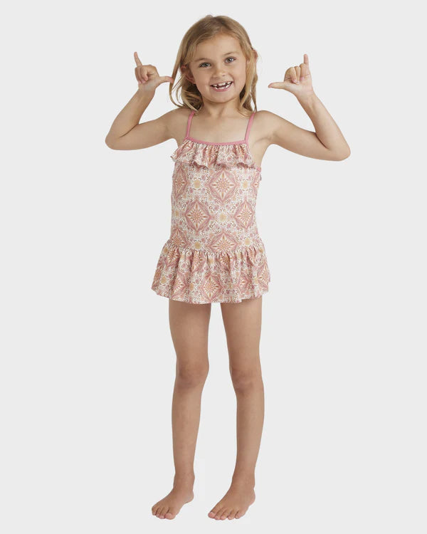 BILLABONG JUST FOR YOU OLLY ONE PIECE - WHITE CAP