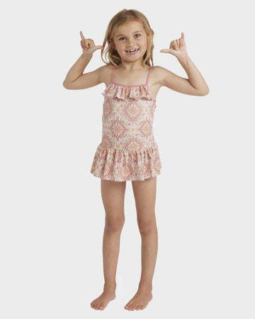 BILLABONG JUST FOR YOU OLLY ONE PIECE - WHITE CAP