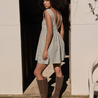 AFENDS JESSE MINI DRESS - VICE ALPINE CHECK