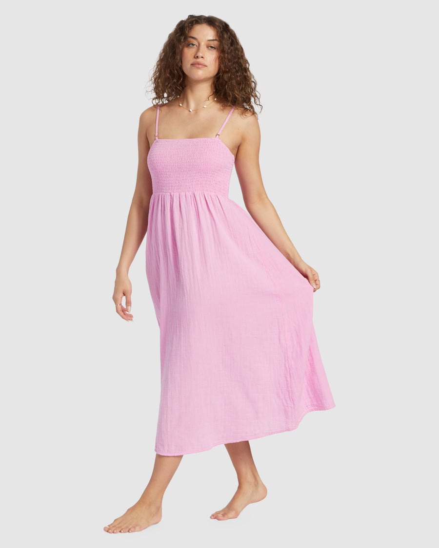 BILLABONG OFF THE COAST DRESS - LUSH LILAC