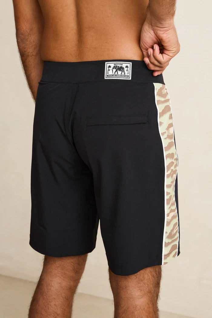 RHYTHM LEO CAMO TRUNK - BLACK