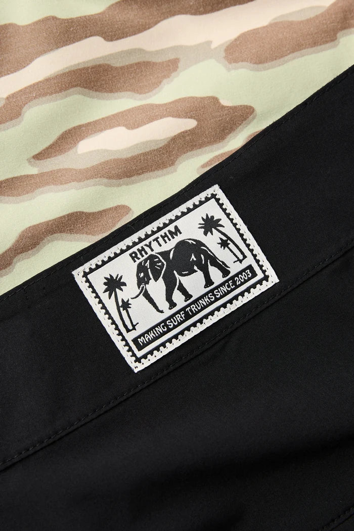 RHYTHM LEO CAMO TRUNK - BLACK