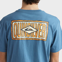 QUIKSILVER  MIND TEMPLE SS - BLUESTEEL