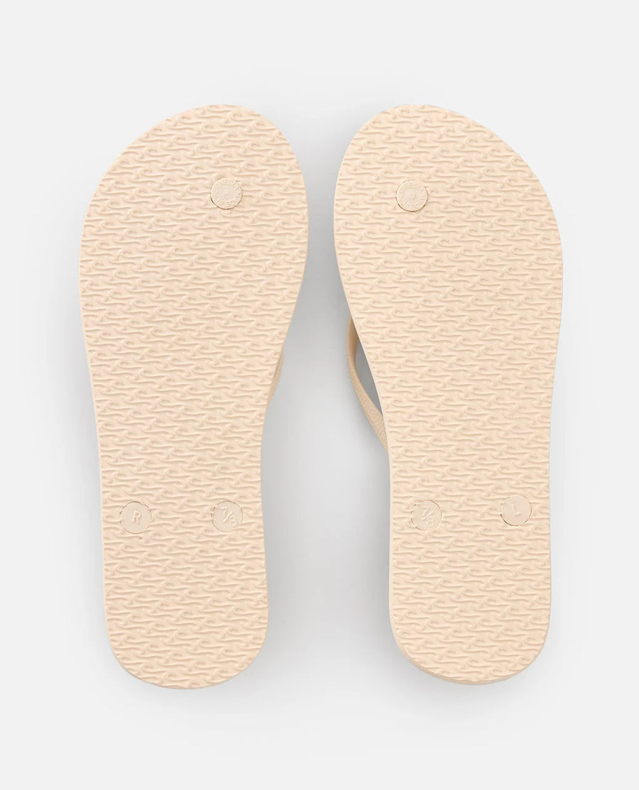 RIP CURL MIXED BLOOM OPEN TOE - DARK CHOCOLATE