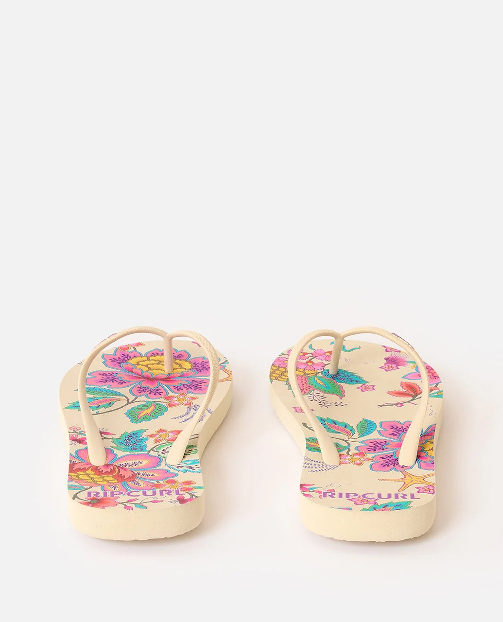 RIP CURL MIXED BLOOM OPEN TOE - PINK/WHITE