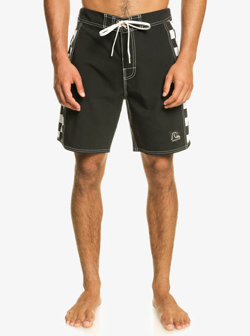 QUIKSILVER ORIGINAL ARCH 18 BOARD SHORTS - BLACK