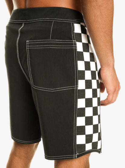QUIKSILVER ORIGINAL ARCH 18 BOARD SHORTS - BLACK