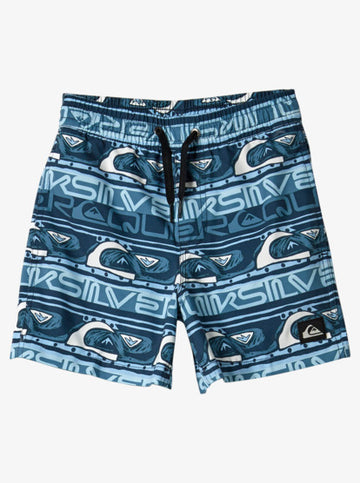 QUIKSILVER NEXT GEN VOLLEY 12" BOARDSHORT - CLEAR SKY - BOY