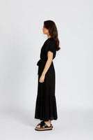 FLORENCE BOHEMIA DELPHINE DRESS - BLACK
