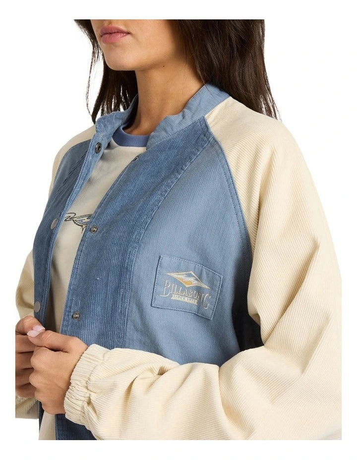 BILLABONG BURLEIGH JACKET - STONE BLUE