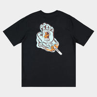 SANTA CRUZ POPSICLE HAND MEN'S T-SHIRT - OFF BLACK
