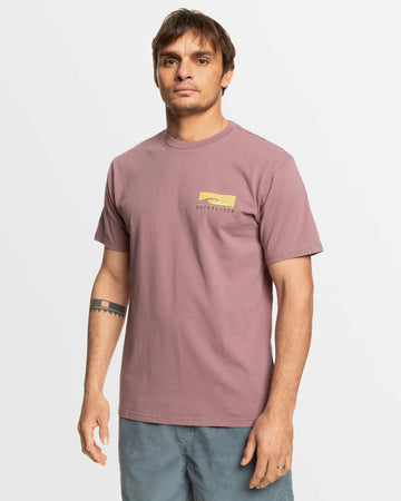 QUIKSILVER BOXED OUT SS - GRAPE SHAKE