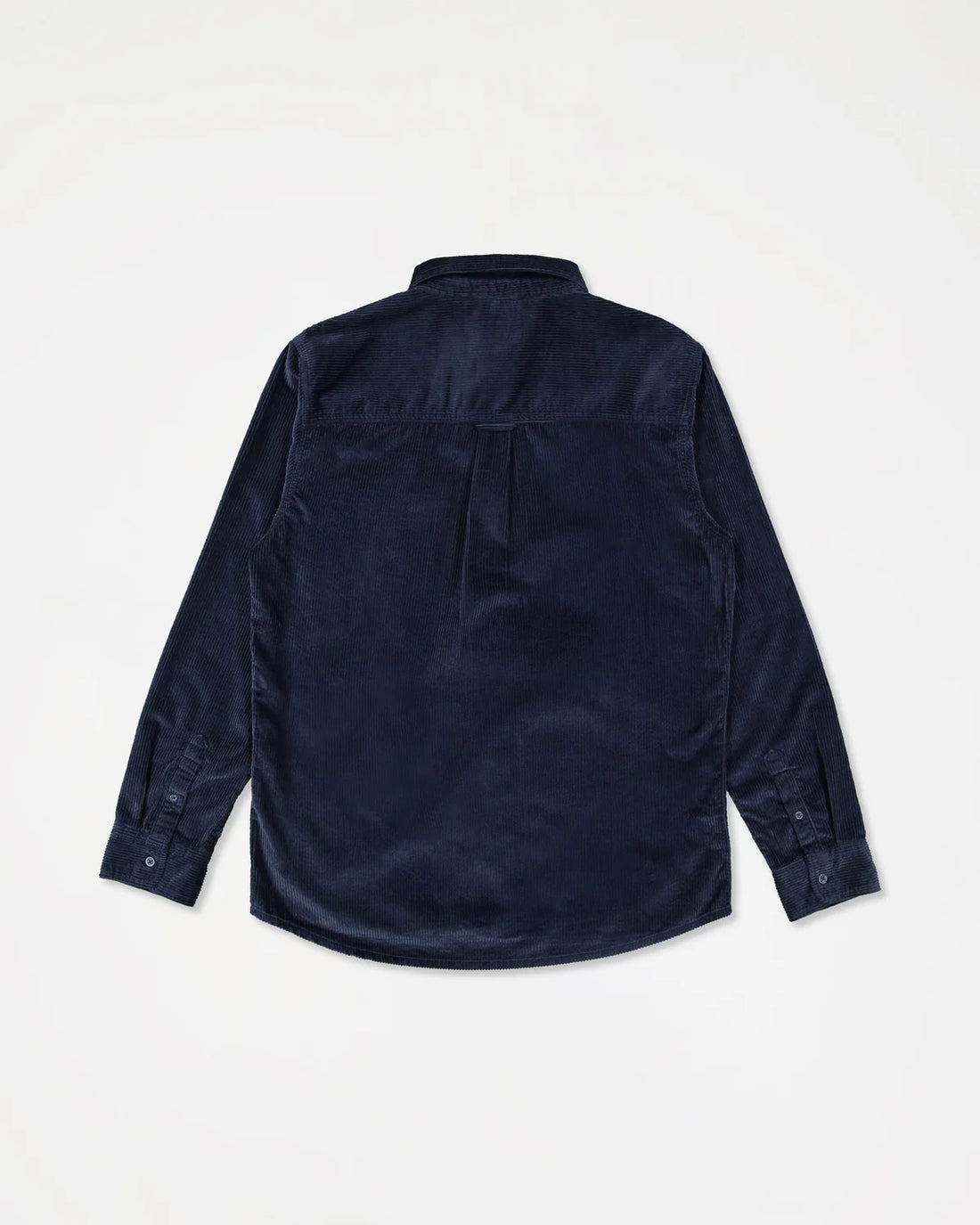 QUIKSILVER AIREYS CORDUROY LONG SLEEVE SHIRT - DARK NAVY