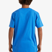 QUIKSILVER BUBBLE LOGO DNA -  NEBULAS BLUE