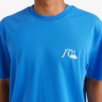 QUIKSILVER BUBBLE LOGO DNA -  NEBULAS BLUE