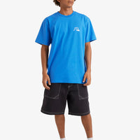 QUIKSILVER BUBBLE LOGO DNA -  NEBULAS BLUE