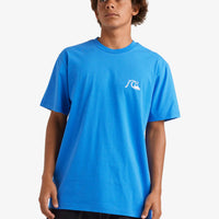 QUIKSILVER BUBBLE LOGO DNA -  NEBULAS BLUE