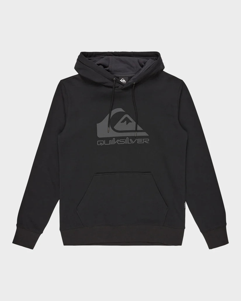 QUIKSILVER COMP LOGO HOODIE - BLACK