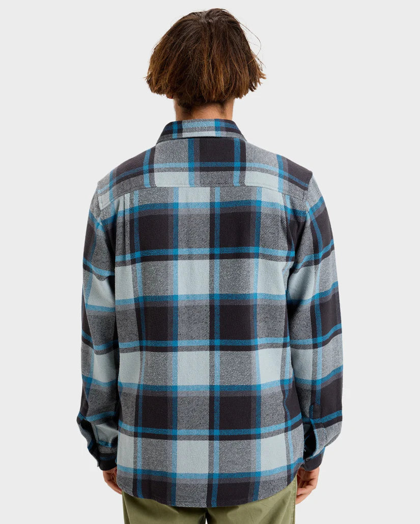 QUIKSILVER DNA FLANNEL - QUARRY PLAID