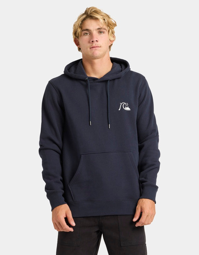 QUIKSILVER DNA MIX HOODIE - DARK NAVY