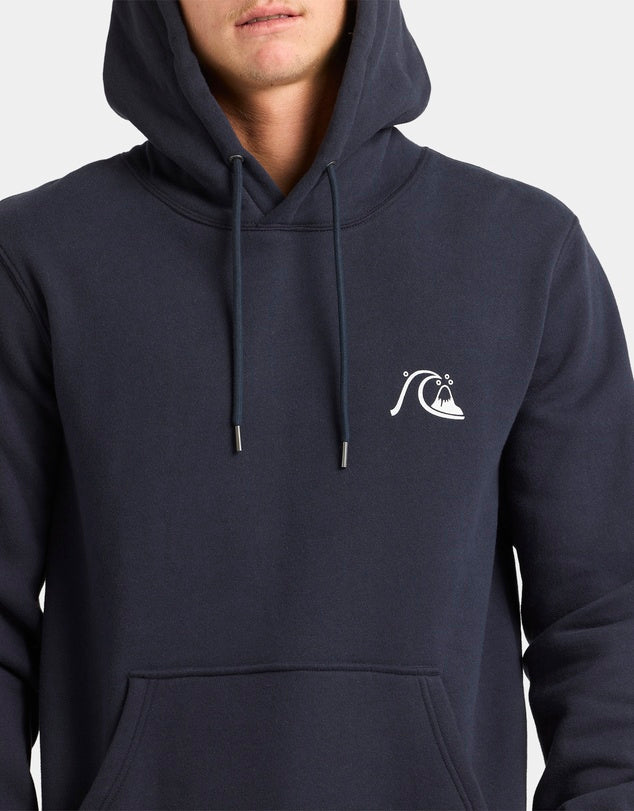 QUIKSILVER DNA MIX HOODIE - DARK NAVY
