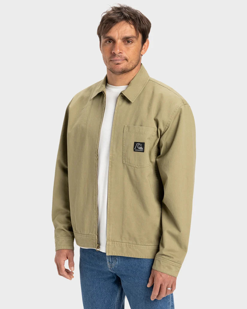 QUIKSILVER DNA SURF HARRINGTON - ALOE