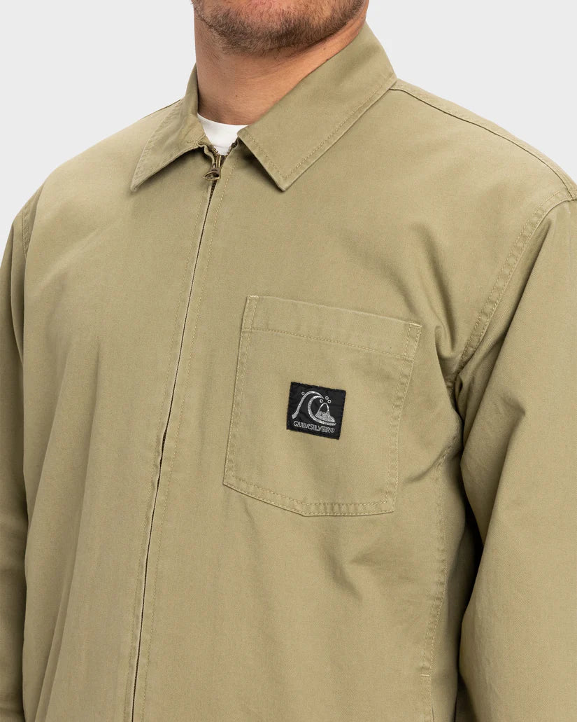 QUIKSILVER DNA SURF HARRINGTON - ALOE