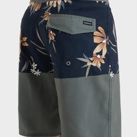 QUIKSILVER  EVERYDAY STRAIGHT 20 - BLACK BLOCK COSTAL FLORAL