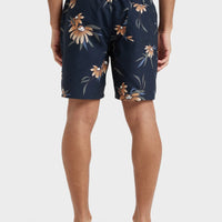 QUIKSILVER EVERYDAY STRAIGHT VOLLEY 17NB - BLACK COASTAL FLORAL
