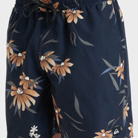 QUIKSILVER EVERYDAY STRAIGHT VOLLEY 17NB - BLACK COASTAL FLORAL