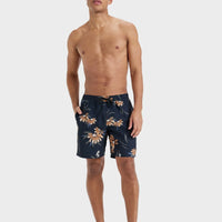 QUIKSILVER EVERYDAY STRAIGHT VOLLEY 17NB - BLACK COASTAL FLORAL