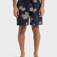 QUIKSILVER EVERYDAY STRAIGHT VOLLEY 17NB - BLACK COASTAL FLORAL