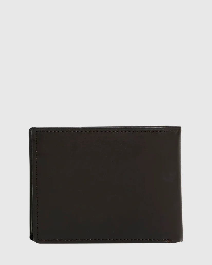 QUIKSILVER GUTHERIE IV WALLET - BROWN
