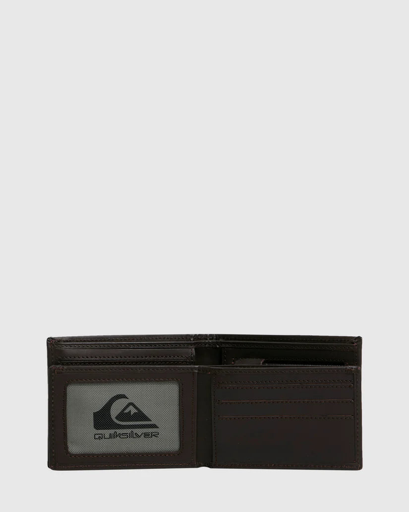 QUIKSILVER GUTHERIE IV WALLET - BROWN