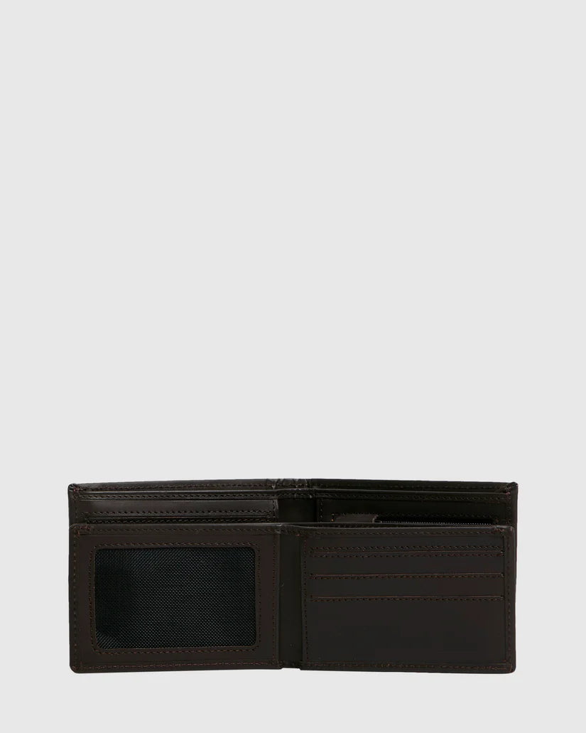 QUIKSILVER GUTHERIE IV WALLET - BROWN