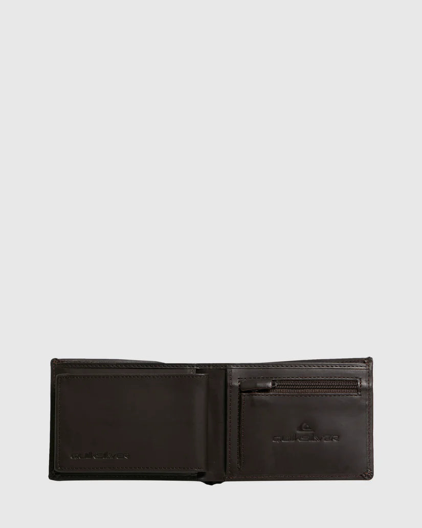 QUIKSILVER GUTHERIE IV WALLET - BROWN
