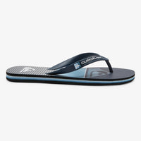 QUIKSILVER MOLOKAI SLAB THONGS - GREY 1