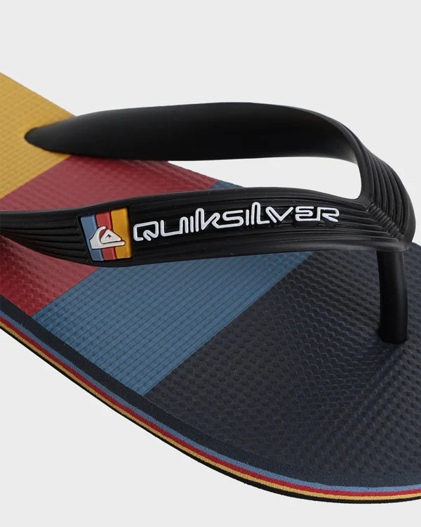 QUIKSILVER MONCATA ART - BLACK/NAVY/MULTI