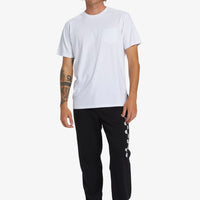 QUIKSILVER MENS EASY DAY JOGGER TRACK PANTS- BLACK