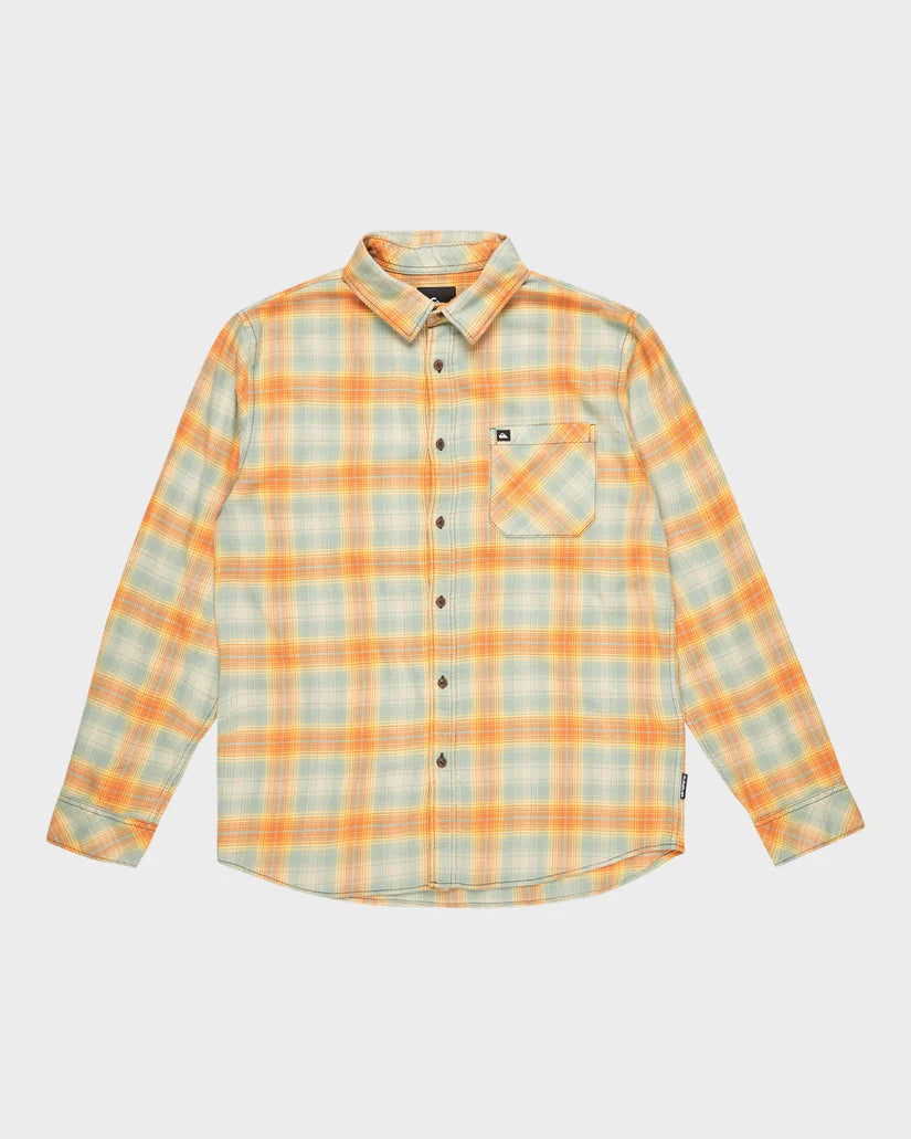 QUIKSILVER QS CLASSIC FLANNEL -  CHINOIS GREEN CLASSIC FLANNEL