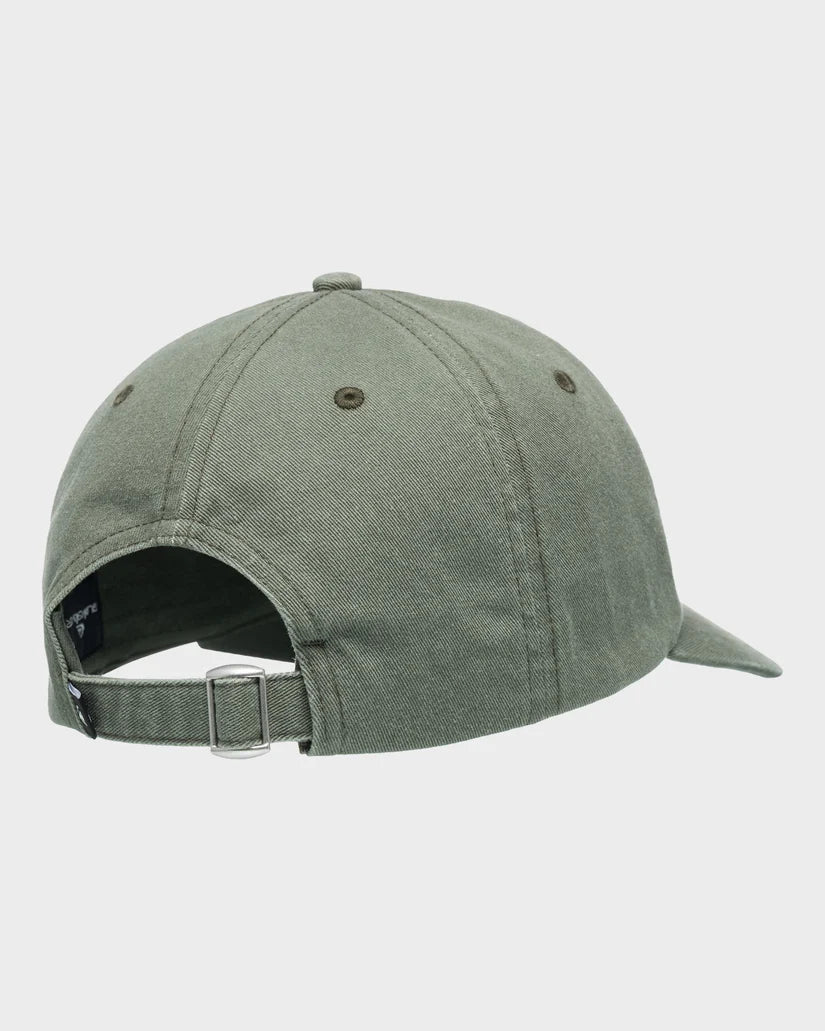 QUIKSILVER RAD SPLATTER DAD CAP - GRAPE LEAF