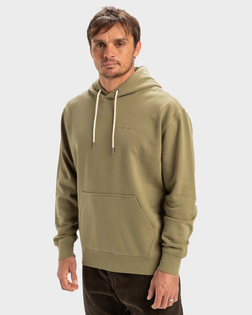 QUIKSILVER SALT WATER HOODIE - ALOE