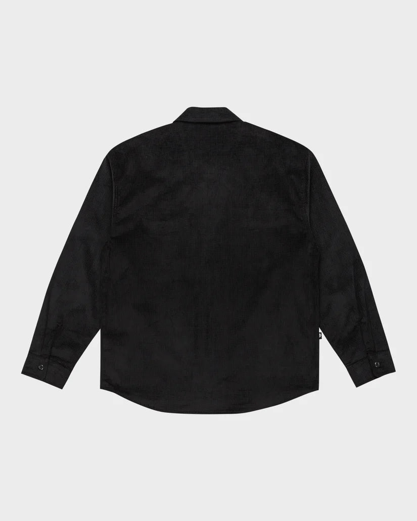 QUIKSILVER MENS SHAPAC RAD CASUAL JACKET - BLACK