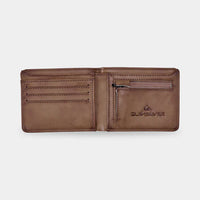 QUIKSILVER  SLIM RAYS WALLET - CHOCOLATE BROWN