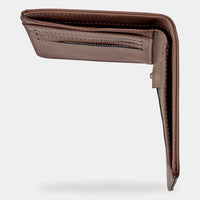 QUIKSILVER  SLIM RAYS WALLET - CHOCOLATE BROWN