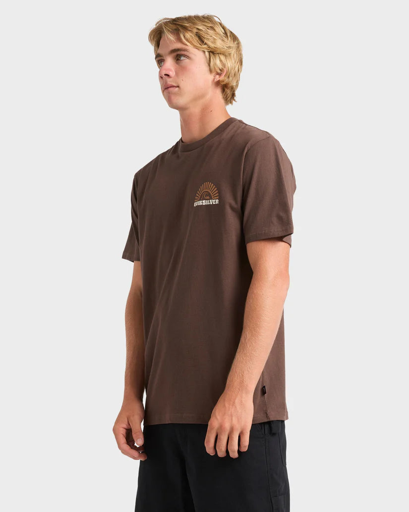 QUIKSILVER SUNSET ARC WAVE - CHOCOLATE BROWN