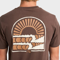 QUIKSILVER SUNSET ARC WAVE - CHOCOLATE BROWN