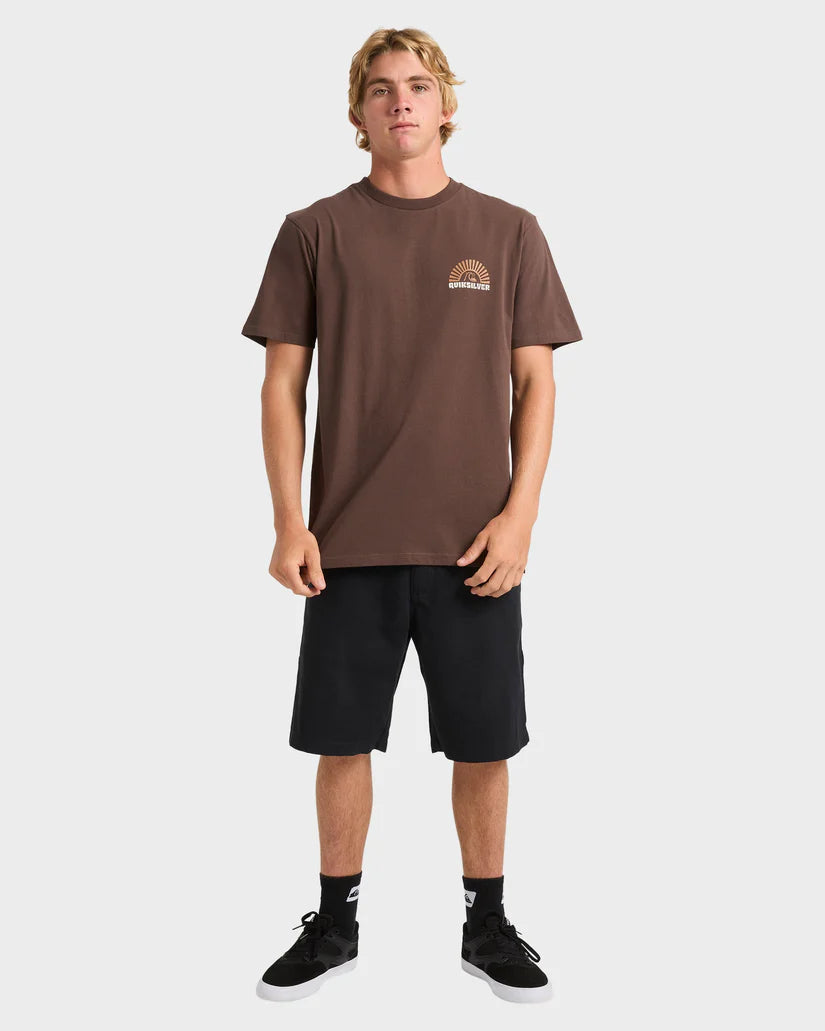 QUIKSILVER SUNSET ARC WAVE - CHOCOLATE BROWN