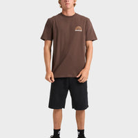 QUIKSILVER SUNSET ARC WAVE - CHOCOLATE BROWN