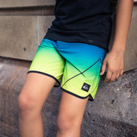 QUIKSILVER SURF SILK NEW WAVE BOY 12 - SAFETY YELLOW